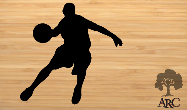 Basketball silhouette
