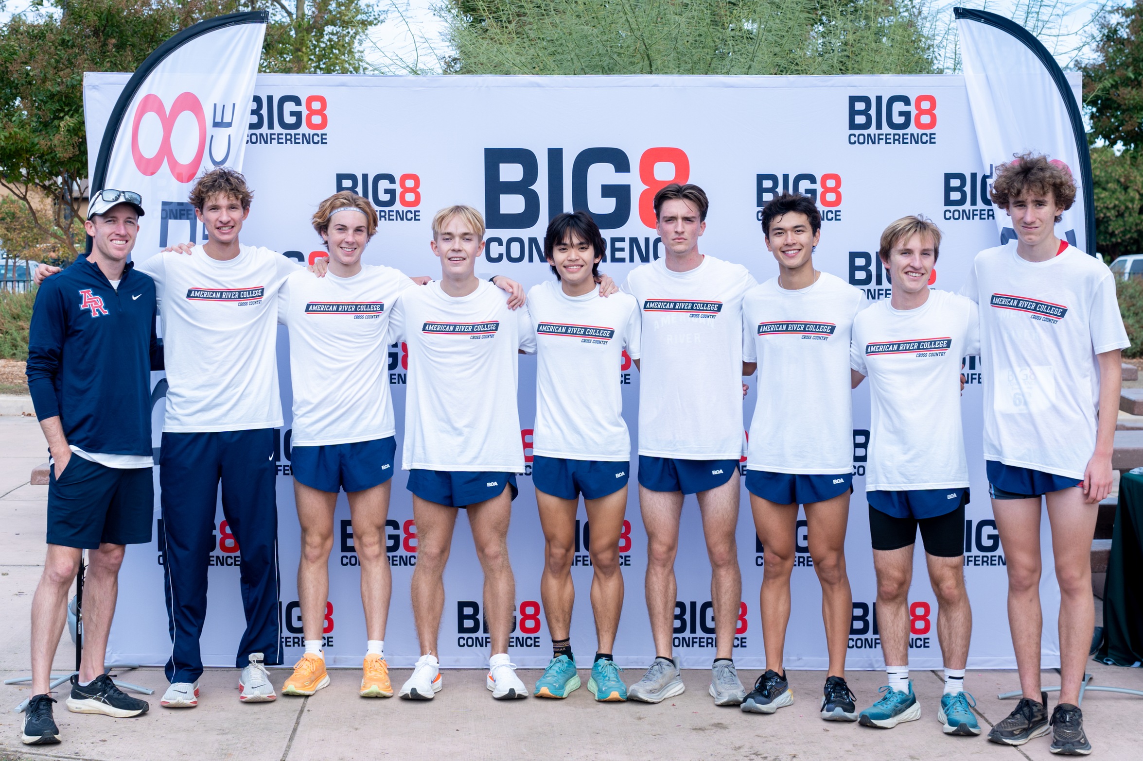 Men's Cross Country Takes 2nd Place at the Big 8 Conference Championships