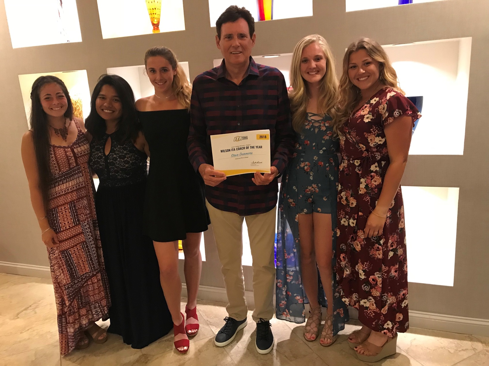 Steve Dunmore - Women's Tennis State Coach of the Year
