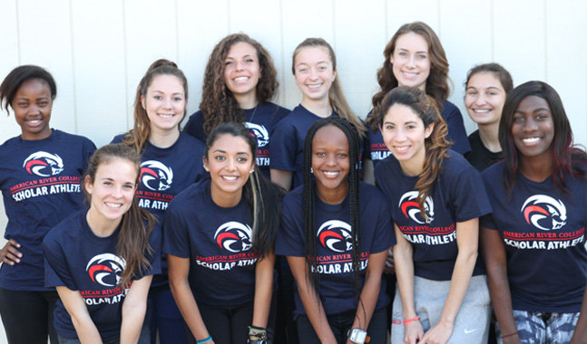 Women's Track & Field scholar athletes