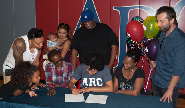 Erianna Williams and family
